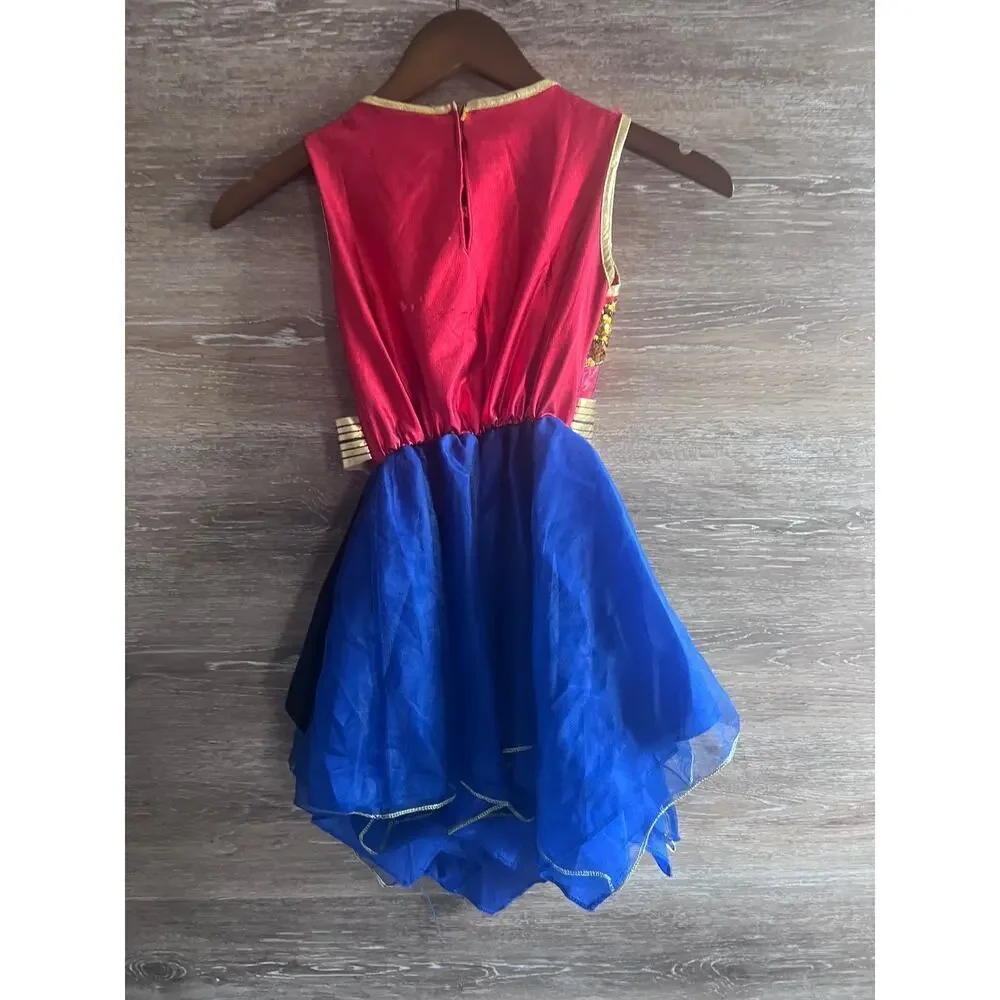 Wonder Woman Halloween costume Size M 7/8 Years kids hero girls